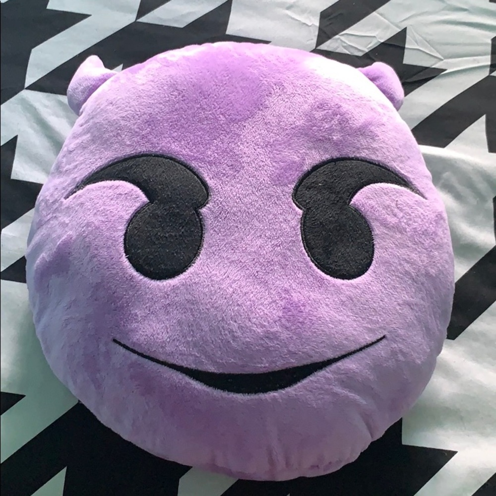 “Devil” Emoji Pillow